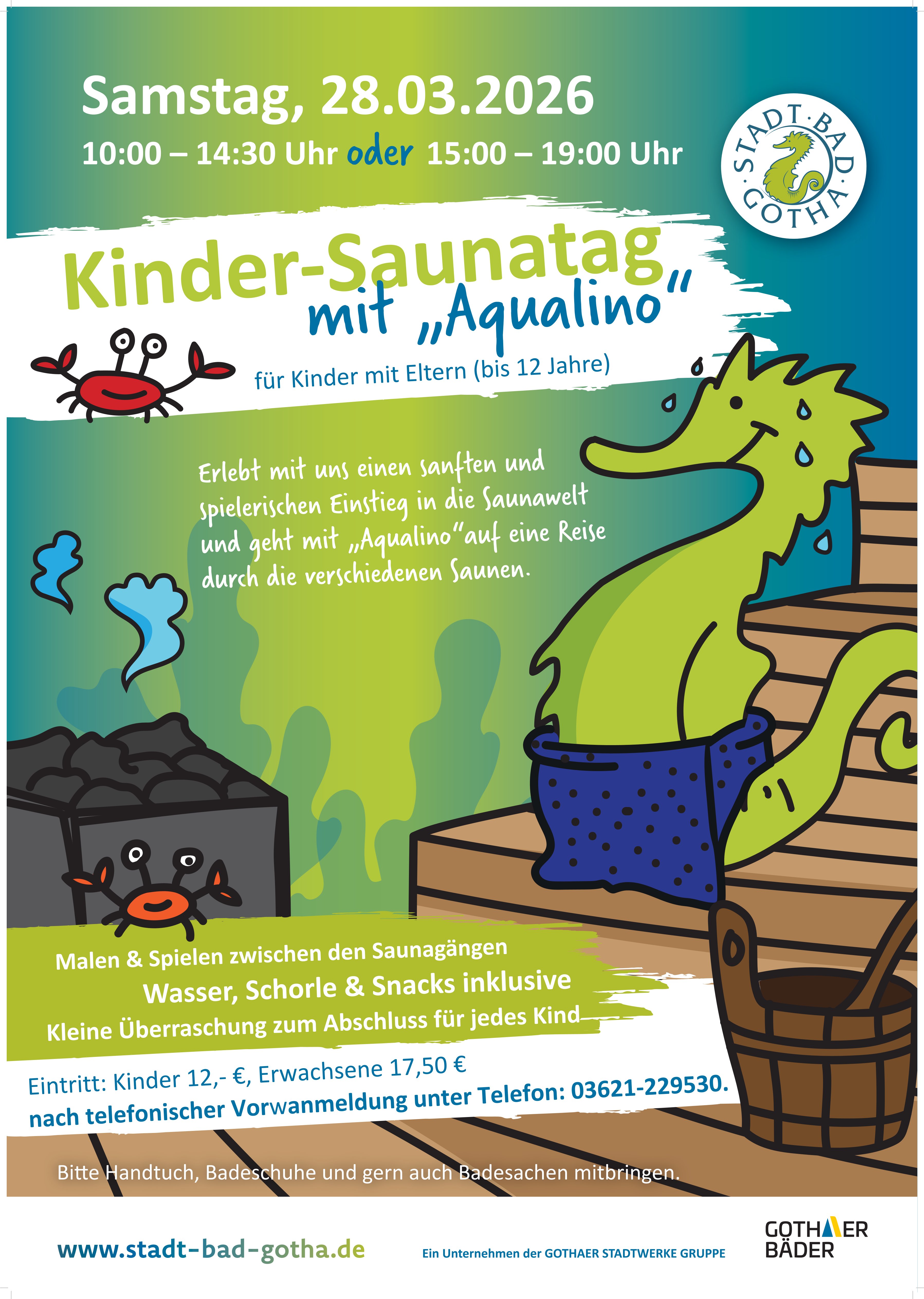 Kinder-Saunatag mit 