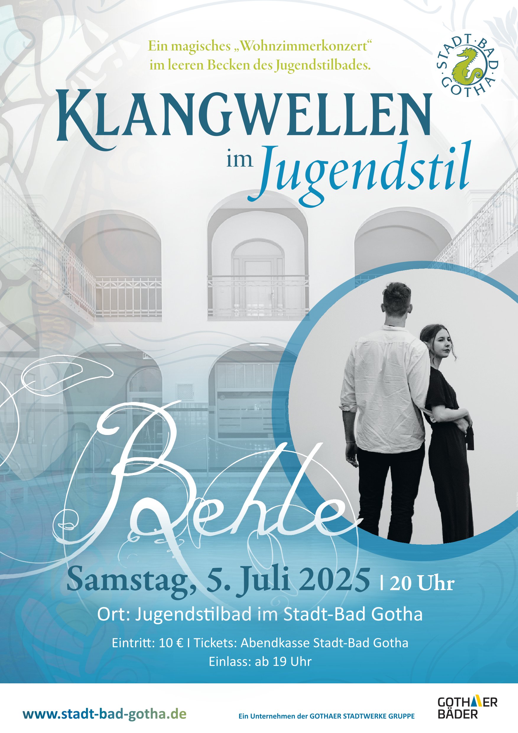  Behle live im Jugendstilbad