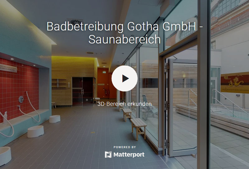 3D Scan Sauna Stadtbad Gotha
