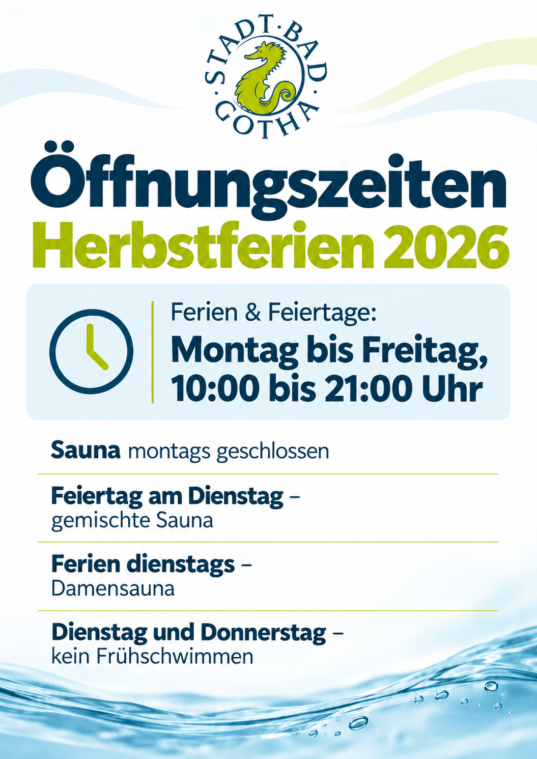 Öffnungzeiten